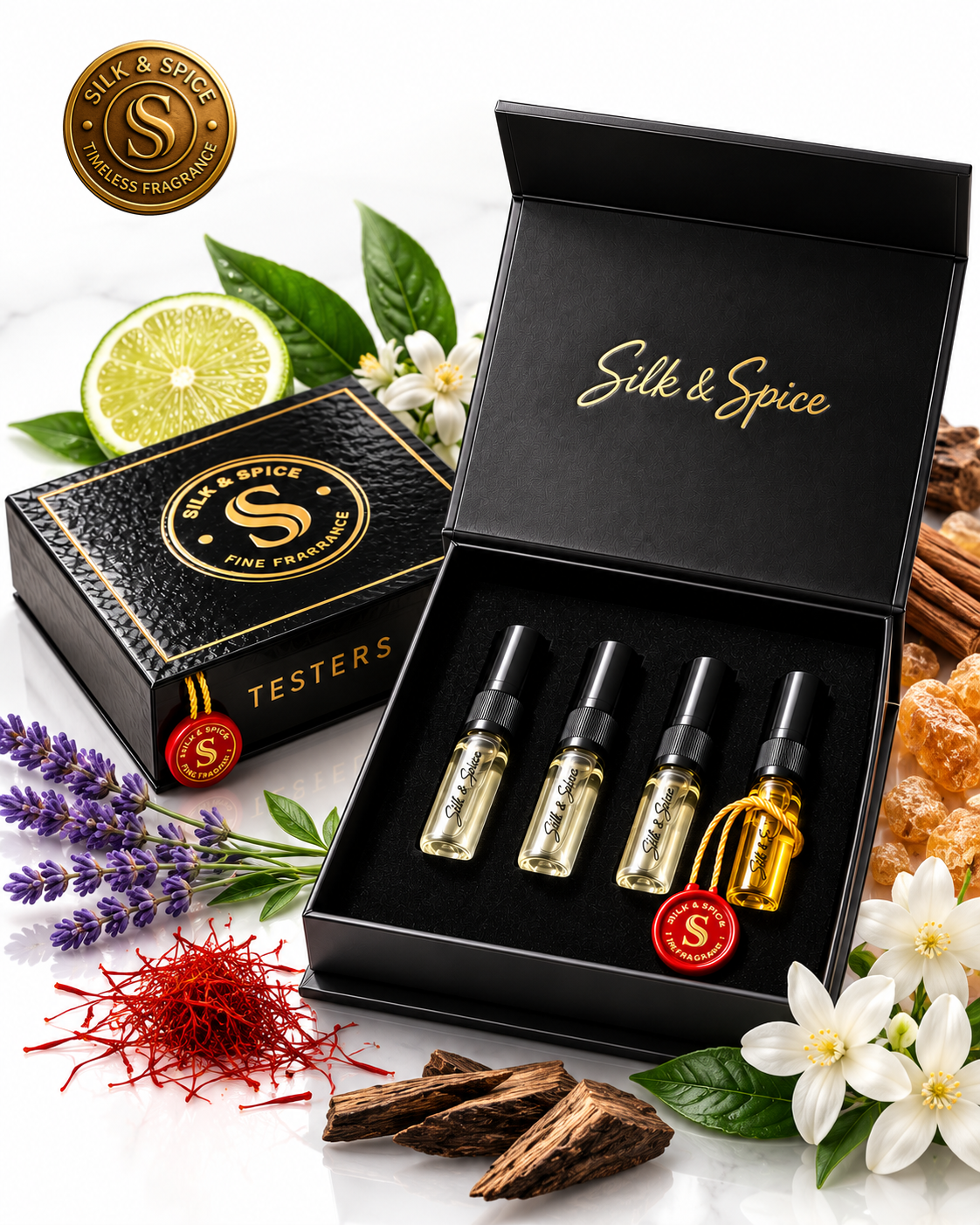 Silk & Spice Luxury Tester Collection (4×2ml)